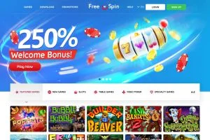 Free Spin Casino — screenshot