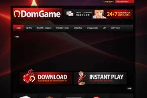 Domgame Casino — screenshot