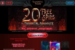Immortal Wins Casino — screenshot