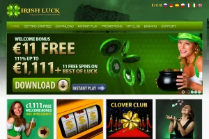 Irish Luck Casino — screenshot