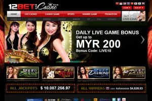 12Bet Casino — screenshot