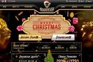 Golden Lion Casino — screenshot