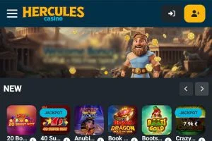 Hercules Casino — screenshot