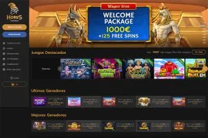 Horus Casino — screenshot