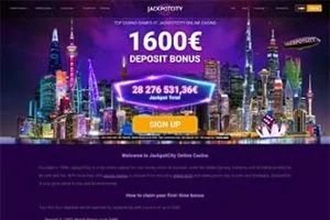 Jackpot City Casino — screenshot