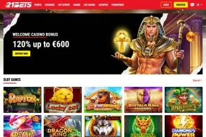 21bets.io Casino — screenshot