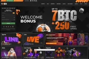 1xBit Casino — screenshot