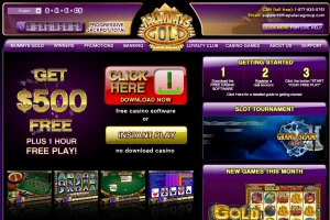 Mummy's Gold Casino — screenshot