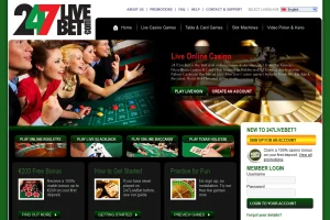 247LiveBet Casino — screenshot