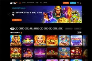 LevelUp Casino — screenshot